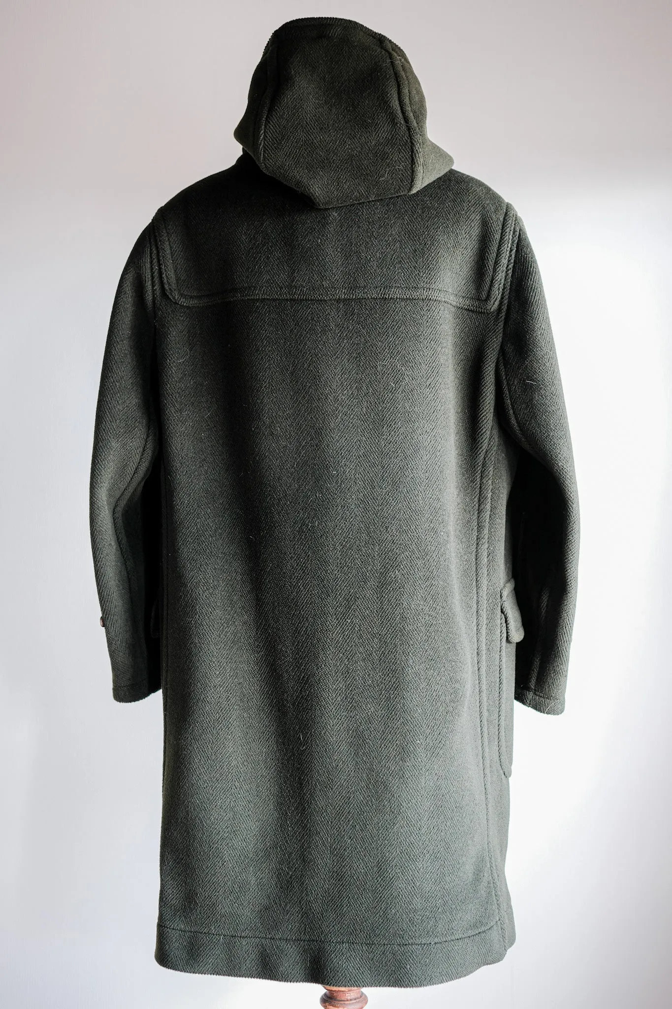 【~90's】Old INVERTERE HBT Wool Duffle Coat "Moorbrook" "DAVIDE CENCI 別注"