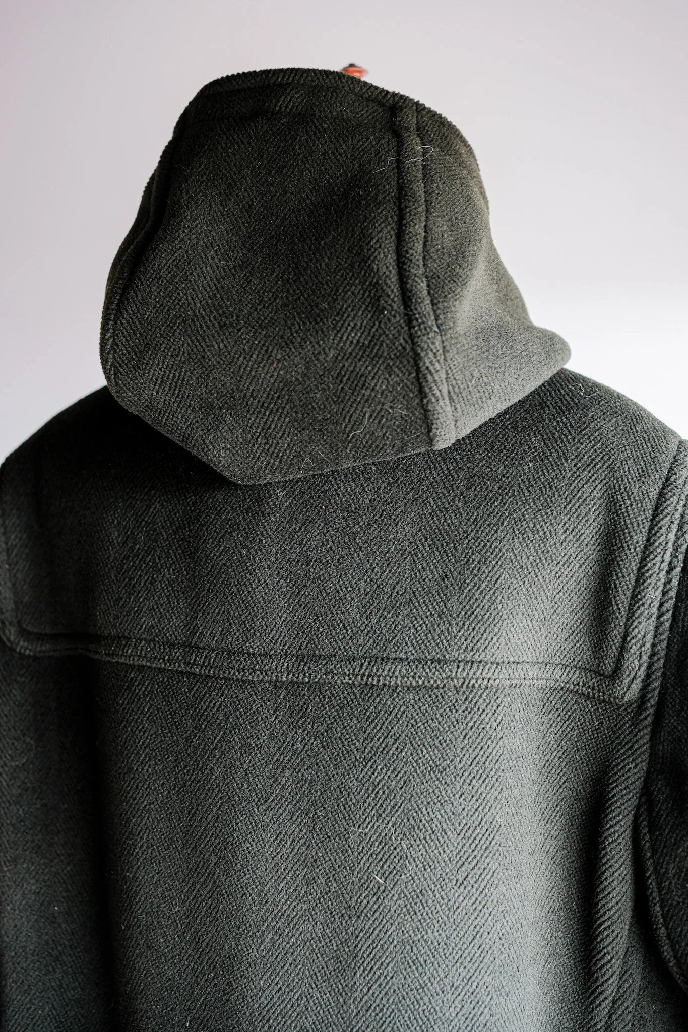 【~90's】Old INVERTERE HBT Wool Duffle Coat "Moorbrook" "DAVIDE CENCI 別注"