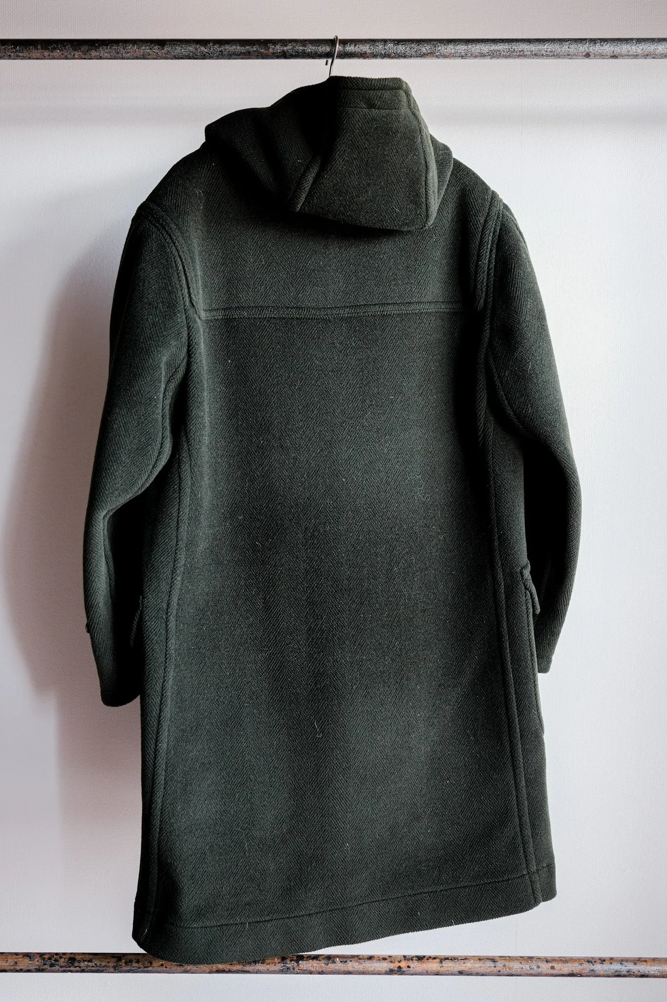 【~90's】Old INVERTERE HBT Wool Duffle Coat "Moorbrook" "DAVIDE CENCI 別注"