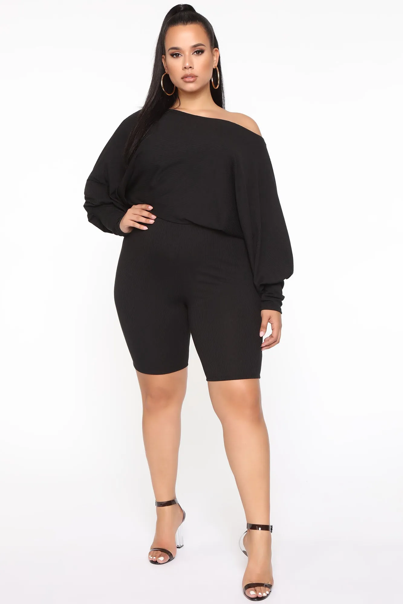 A Special Thing Romper - Black