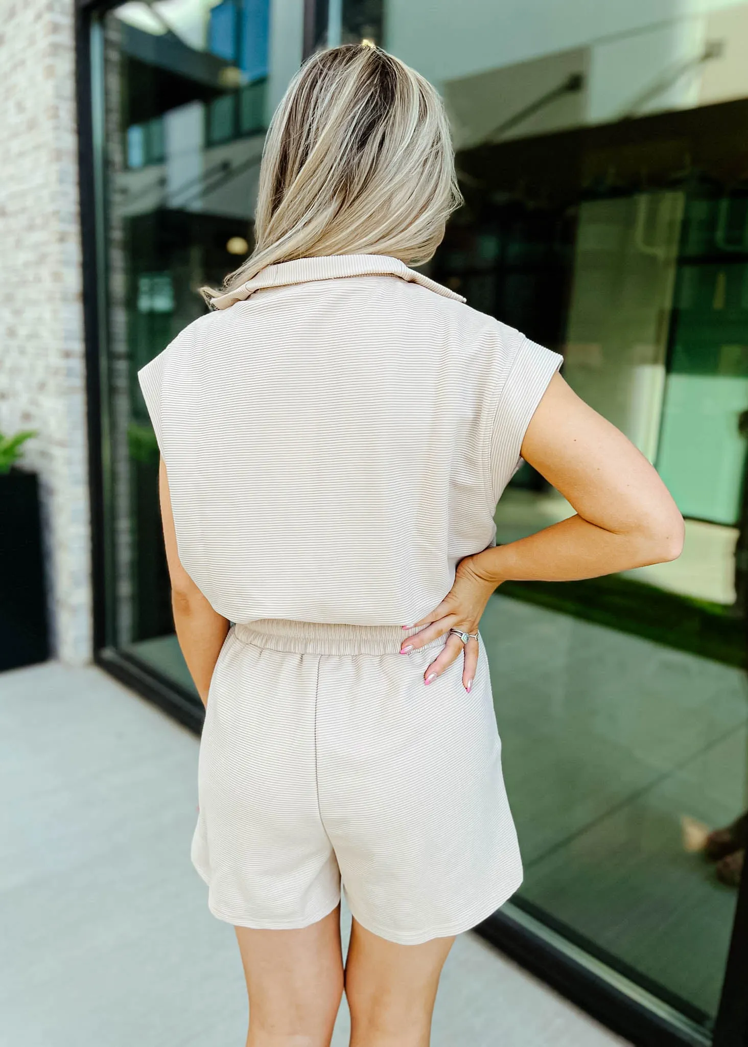 Amnor Collared Romper