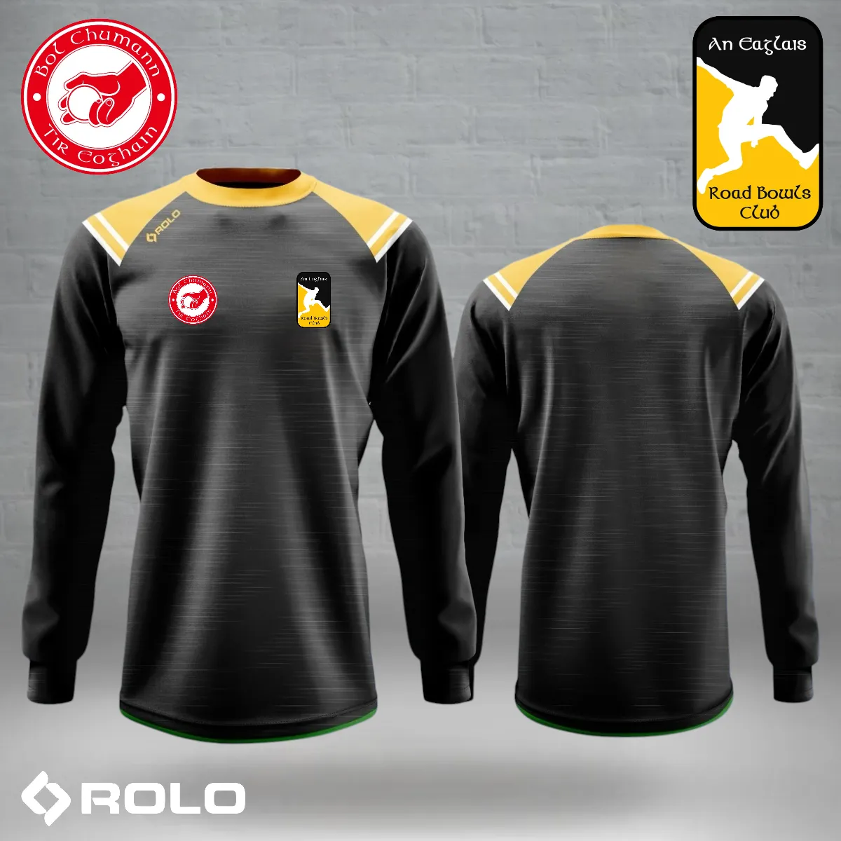 An Eaglais Road Bowls – Crewneck Jumper
