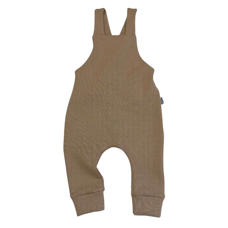 Baby en Peuter Tuinpakje Wafel Taupe