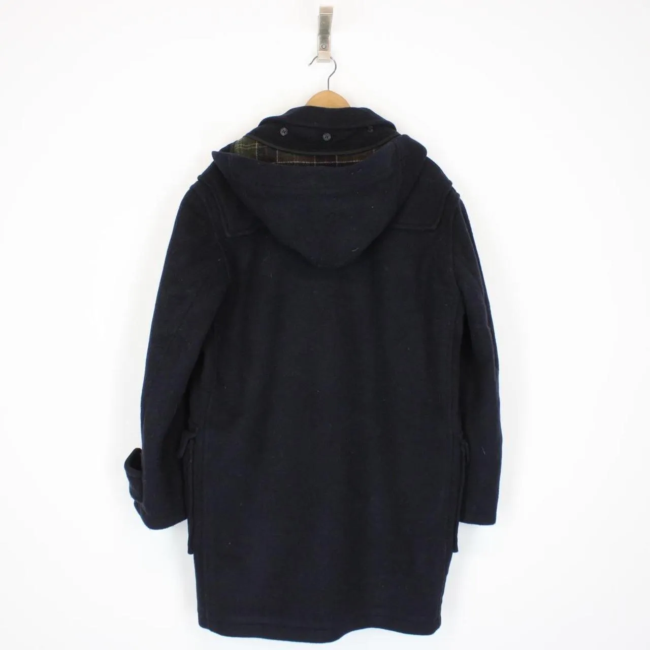 Barbour Wool Hooded Duffle Coat Large