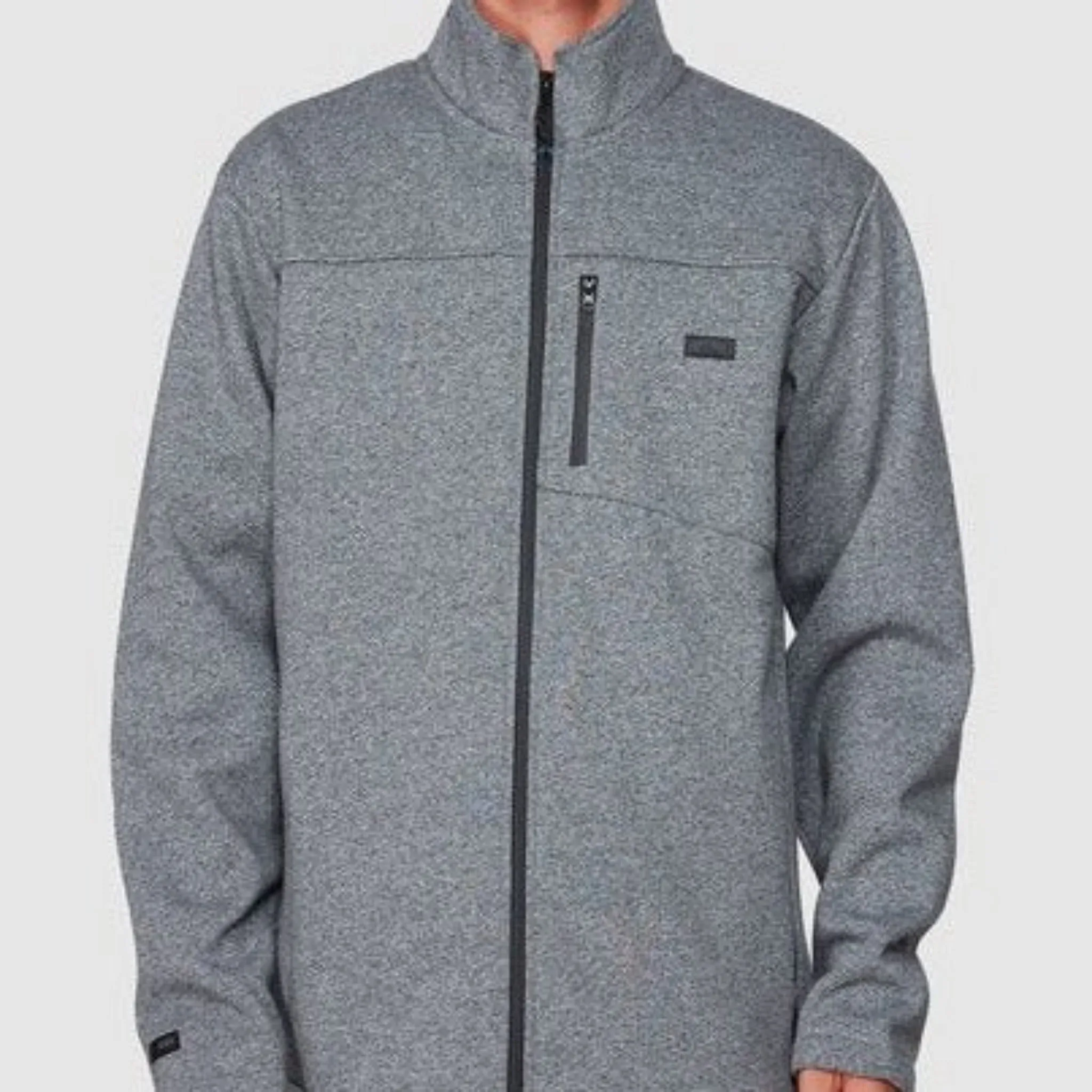 Billabong A/Div Mainland Zip-Up Fleece - Tech Marle