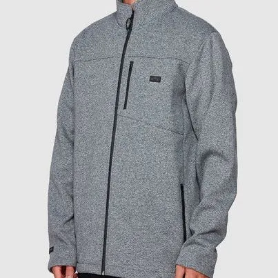 Billabong A/Div Mainland Zip-Up Fleece - Tech Marle