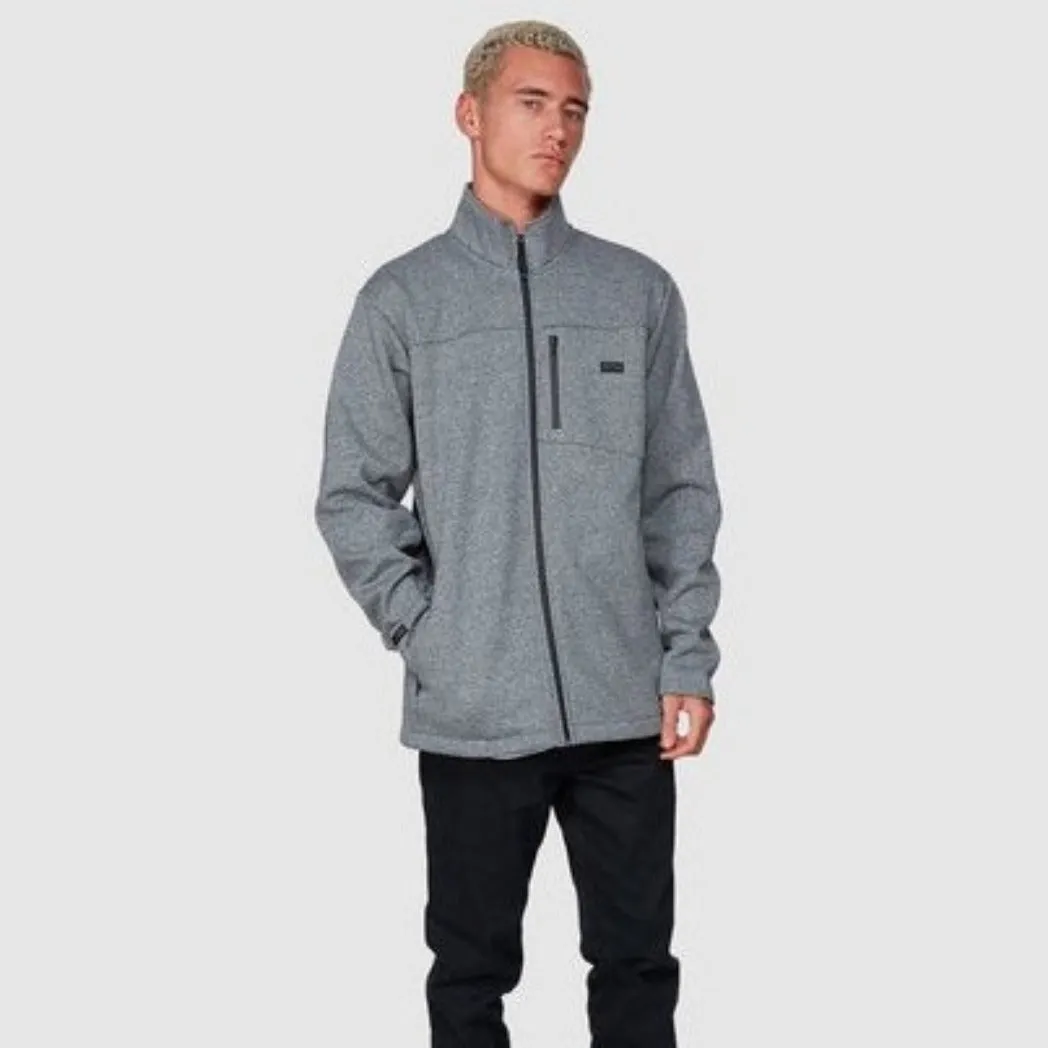 Billabong A/Div Mainland Zip-Up Fleece - Tech Marle