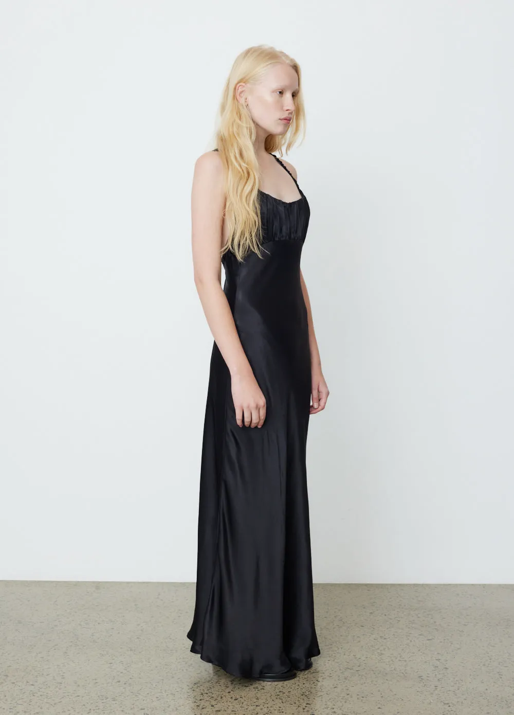 Billie Gathered Slip Dress