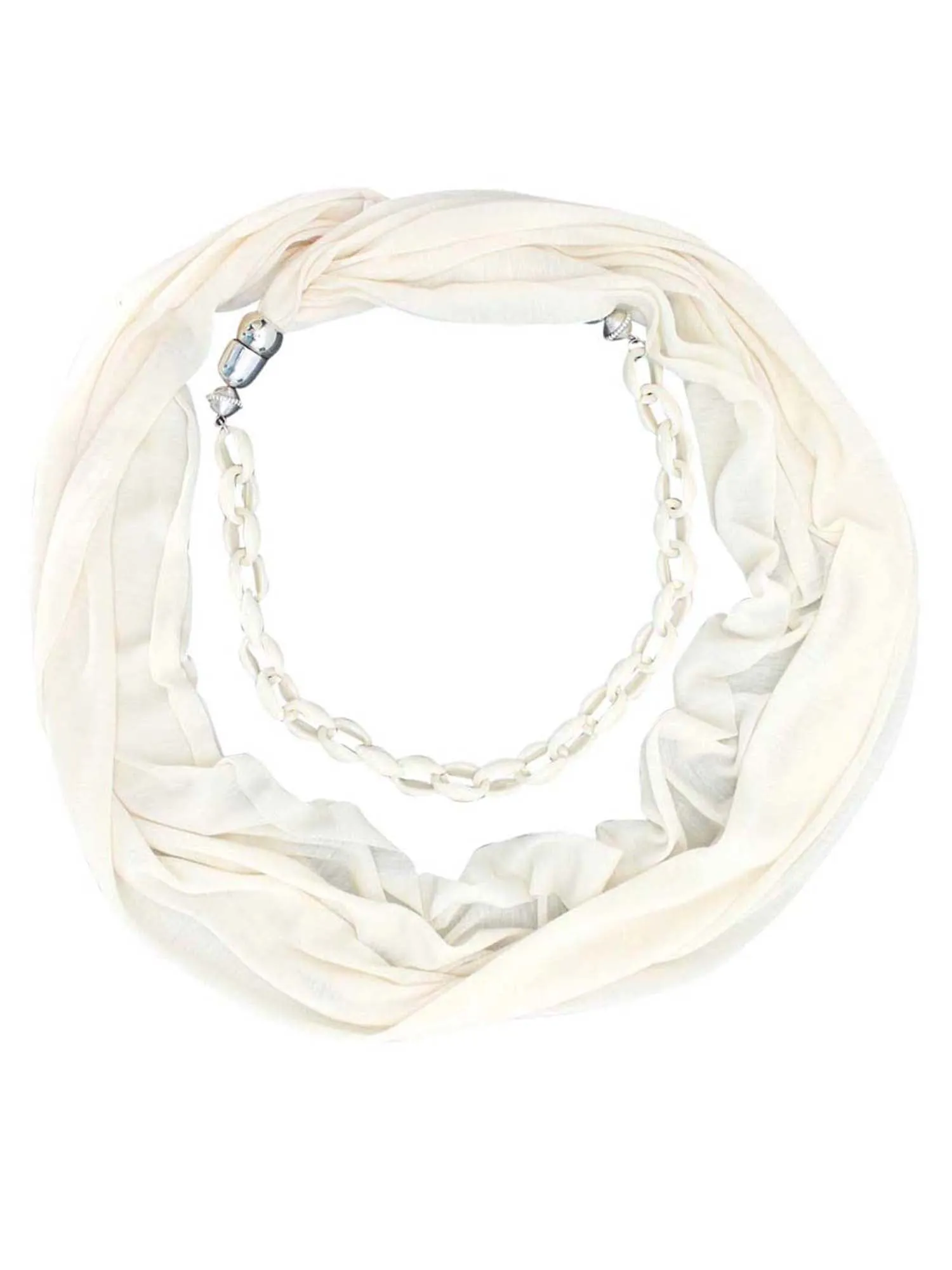 Chain Link Jewelry Infinity Scarf