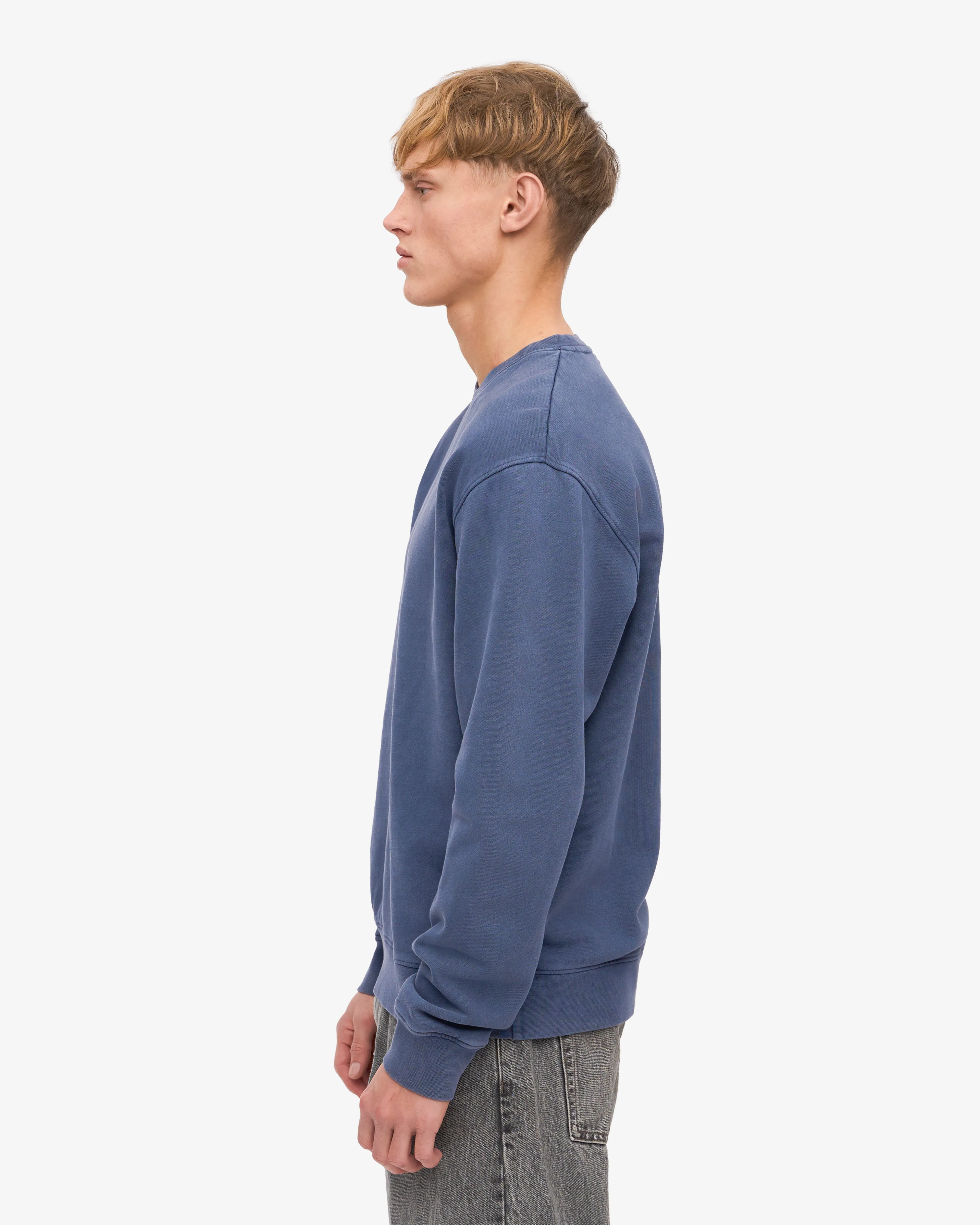 Classic Organic Crew - Neptune Blue