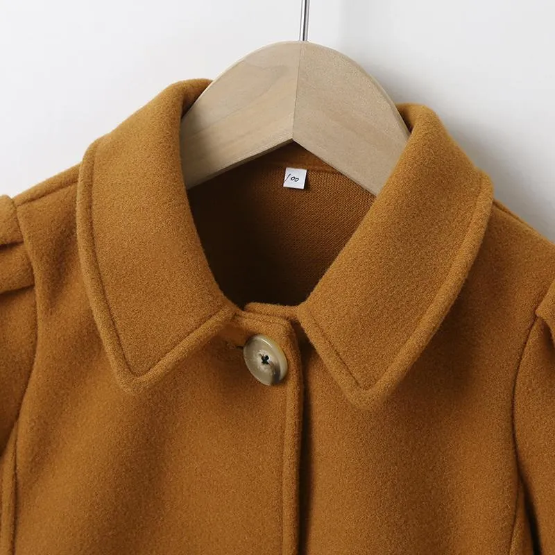 Duffle Coat for Toddler Girl