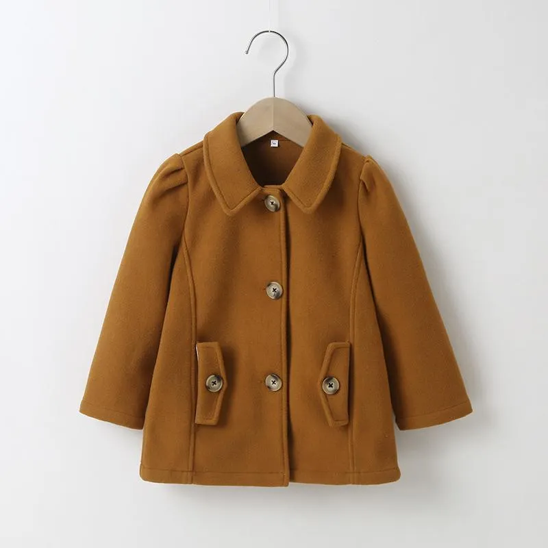 Duffle Coat for Toddler Girl