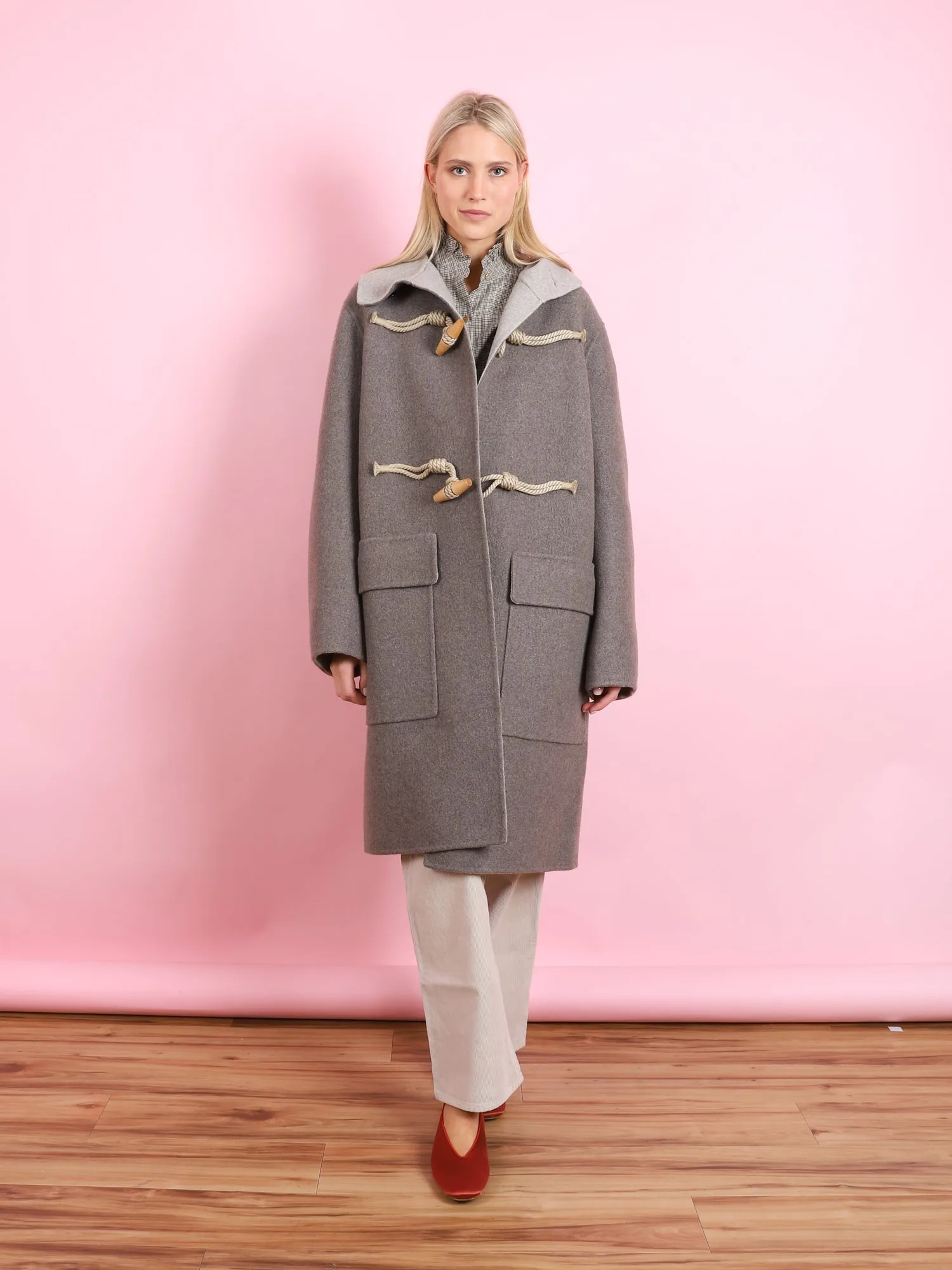 DUFFLE COAT WITH TOGGLES