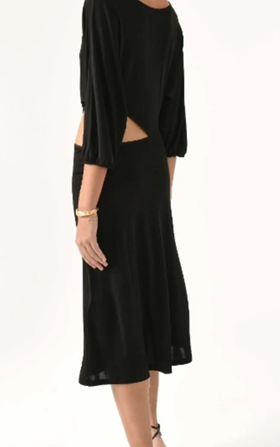 Edgy Black Dress