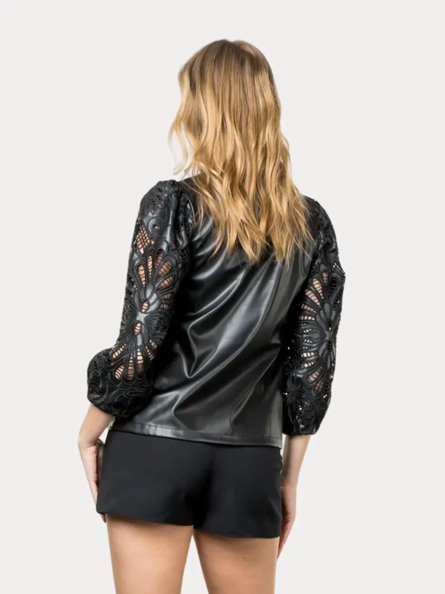Edgy Elegance Blouse