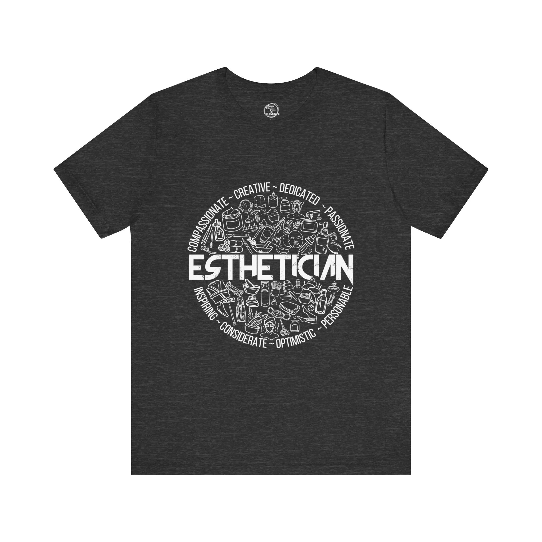 Edgy Esthetician Doodles Tee