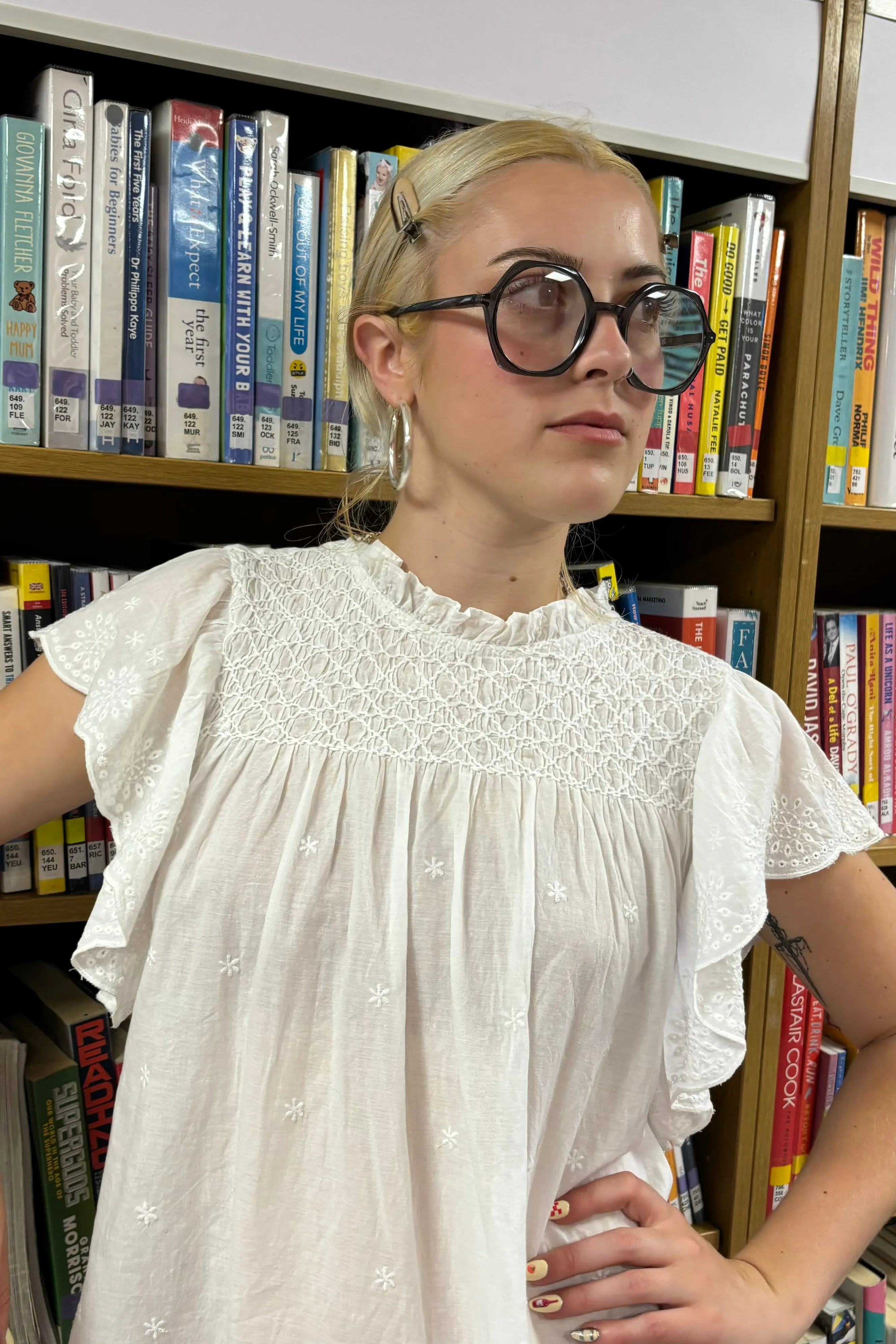 Edgy Smoke Reading Glasses