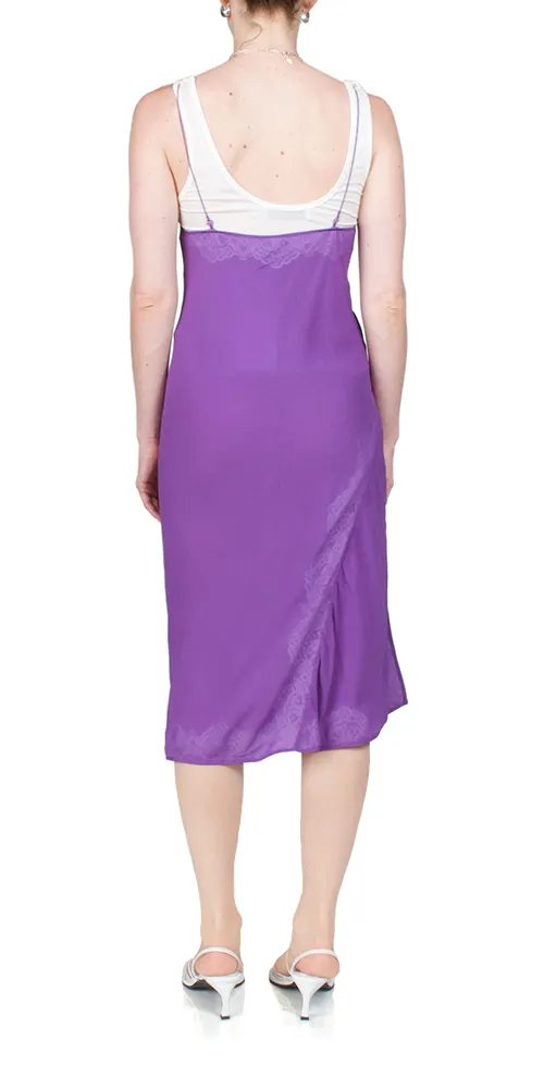 Encased Lace Cami Tank Dress