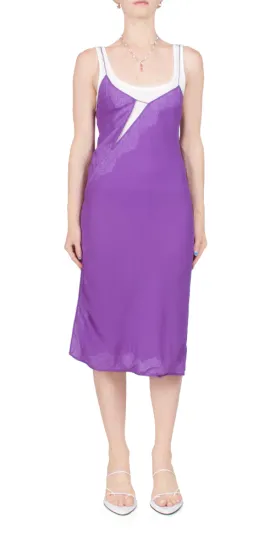 Encased Lace Cami Tank Dress