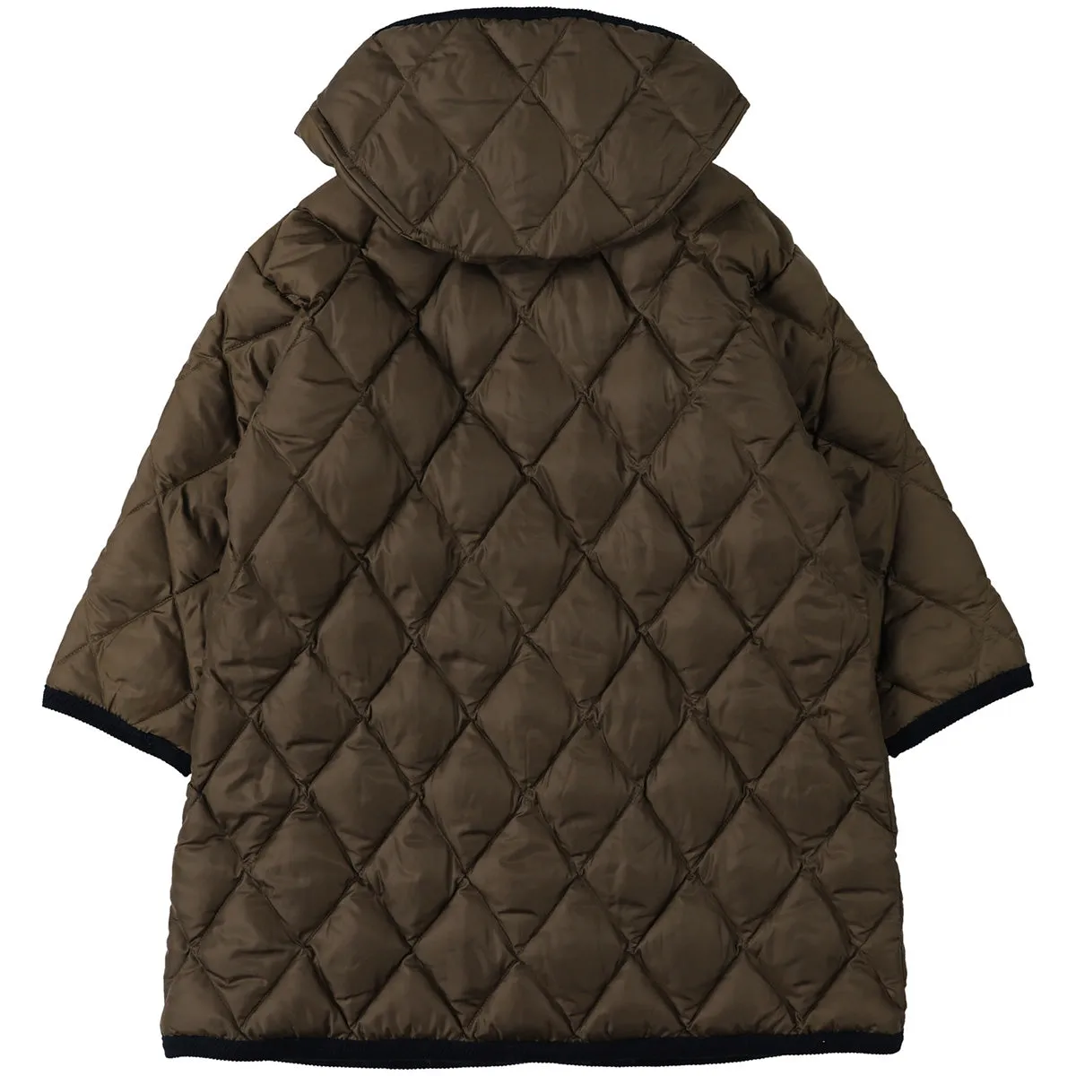 Flare Ball Quilted Duffle Coat