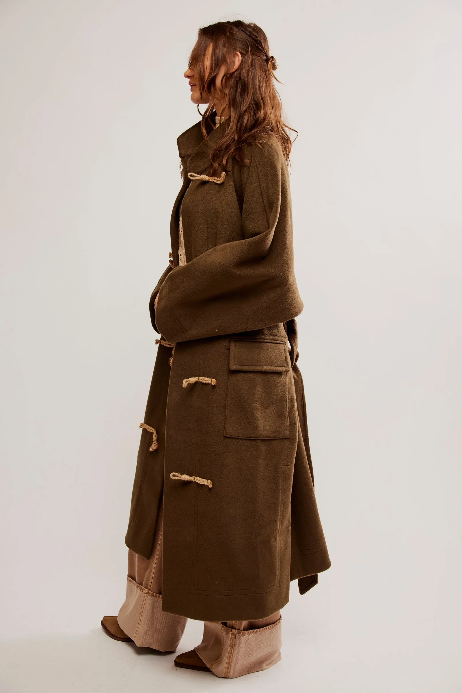 Free People Alma Duffle Coat