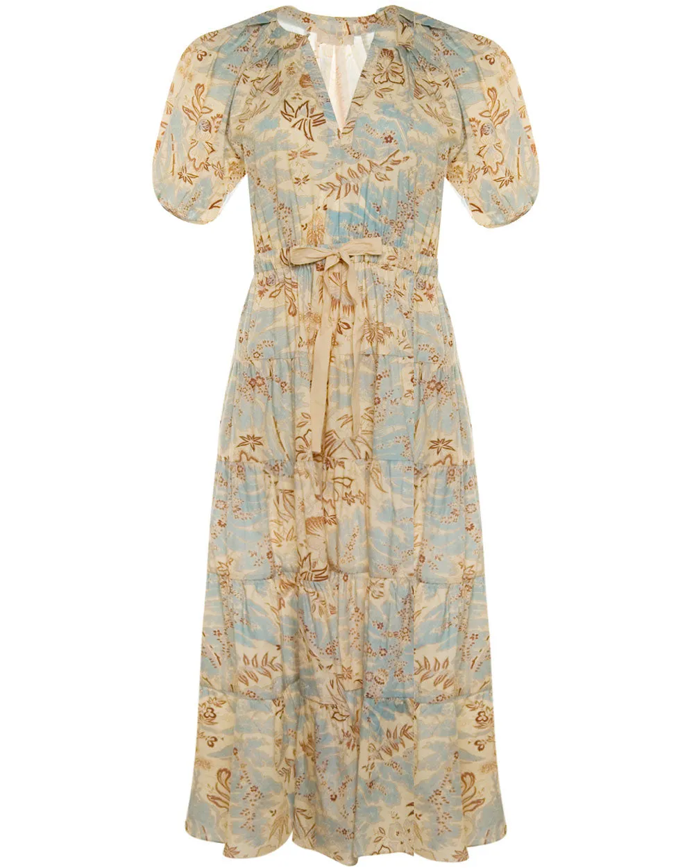 Gardenia Olina Midi Dress