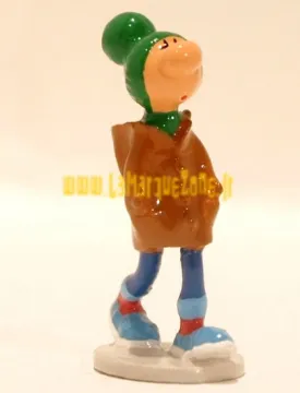 GASTON: DUFFLE COAT - mini figurine métal 2 cm