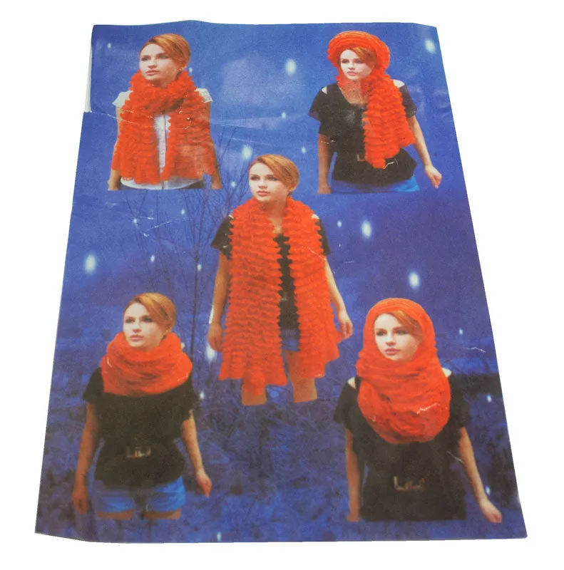 Girls 2-in-1 Multi-Wear Infinity Circle Scarves Wholesale