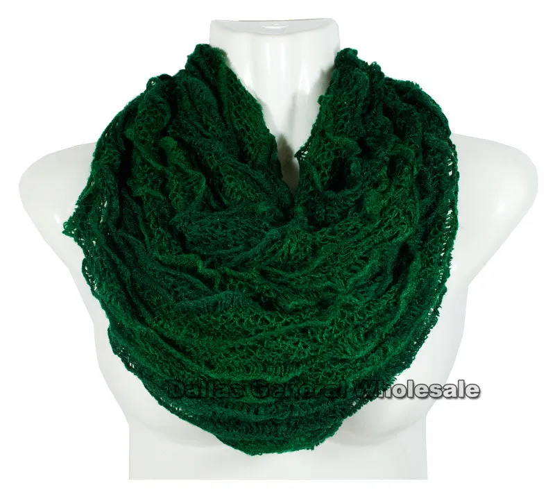 Girls 2-in-1 Multi-Wear Infinity Circle Scarves Wholesale