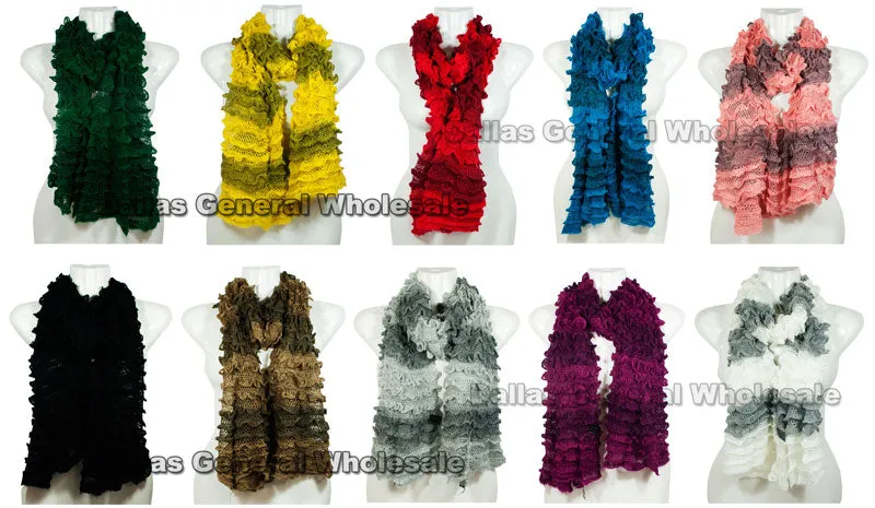 Girls 2-in-1 Multi-Wear Infinity Circle Scarves Wholesale