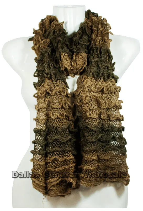Girls 2-in-1 Multi-Wear Infinity Circle Scarves Wholesale