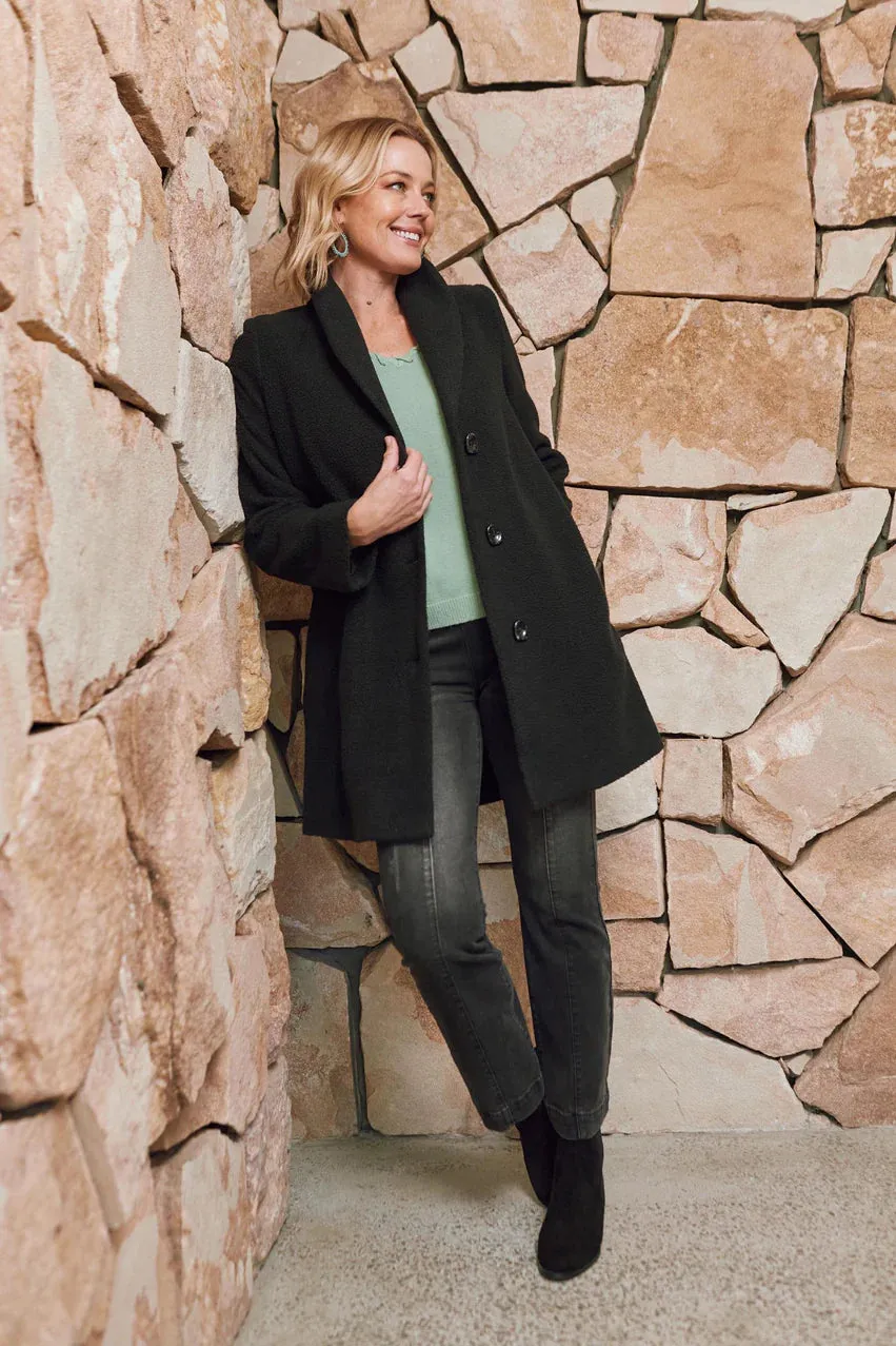 Isle of Mine 'Sarli Coat' - Onyx