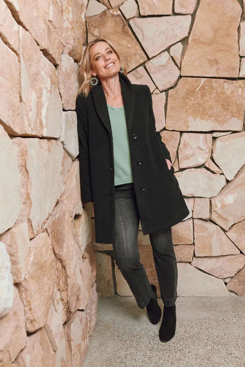Isle of Mine 'Sarli Coat' - Onyx