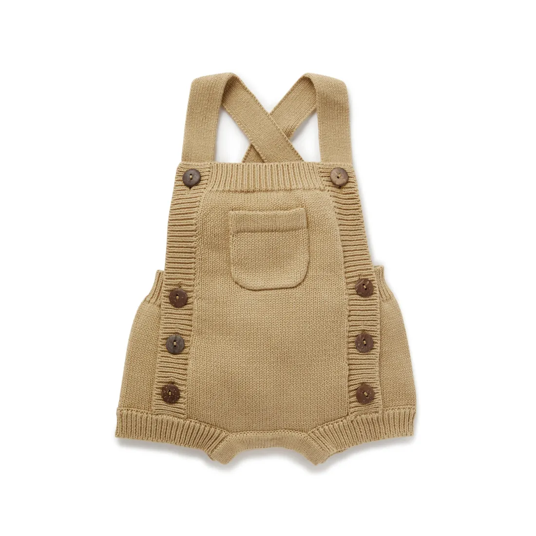 【LAST ONE】Aster & Oak - Taupe Knit Romper