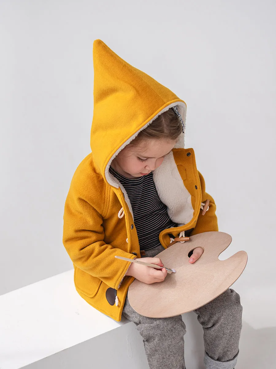 Lynden Padded Duffle Coat, Mustard