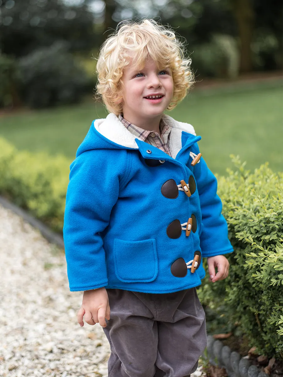Lynden Padded Duffle Coat, Royal Blue