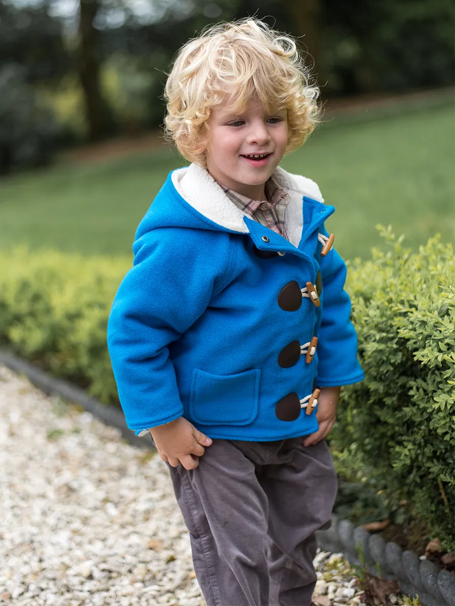 Lynden Padded Duffle Coat, Royal Blue