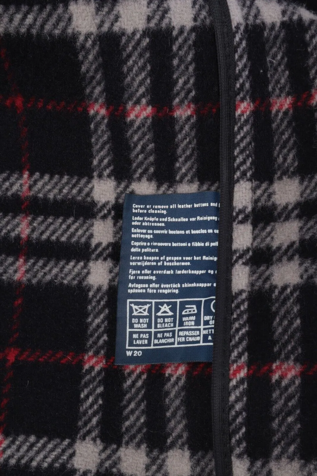 Men's Vintage BURBERRYS Navy Wool Duffle Coat Size EU 50 / 40 UK