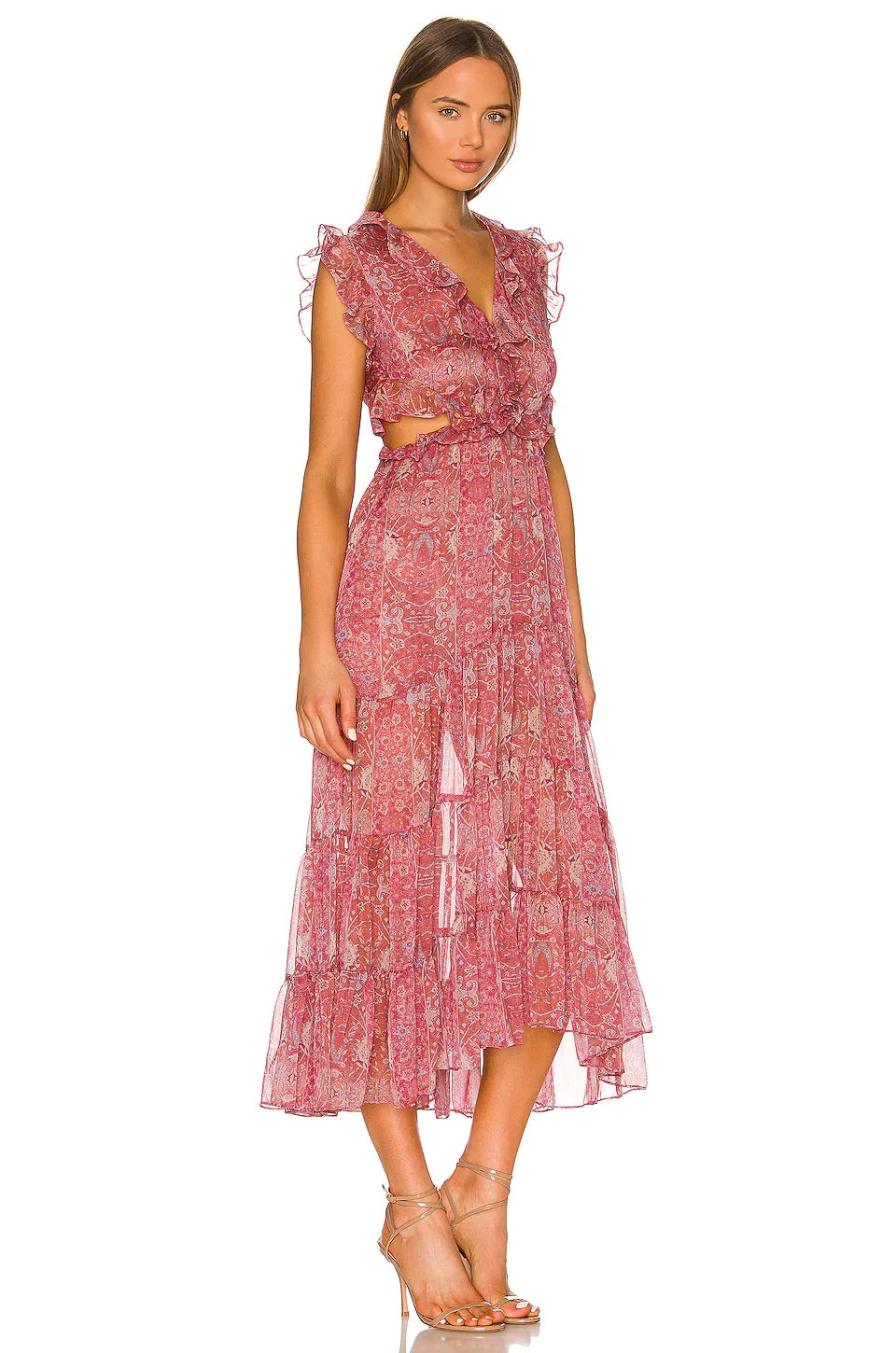 NATASHA DRESS - WASHED ROSE LILAC