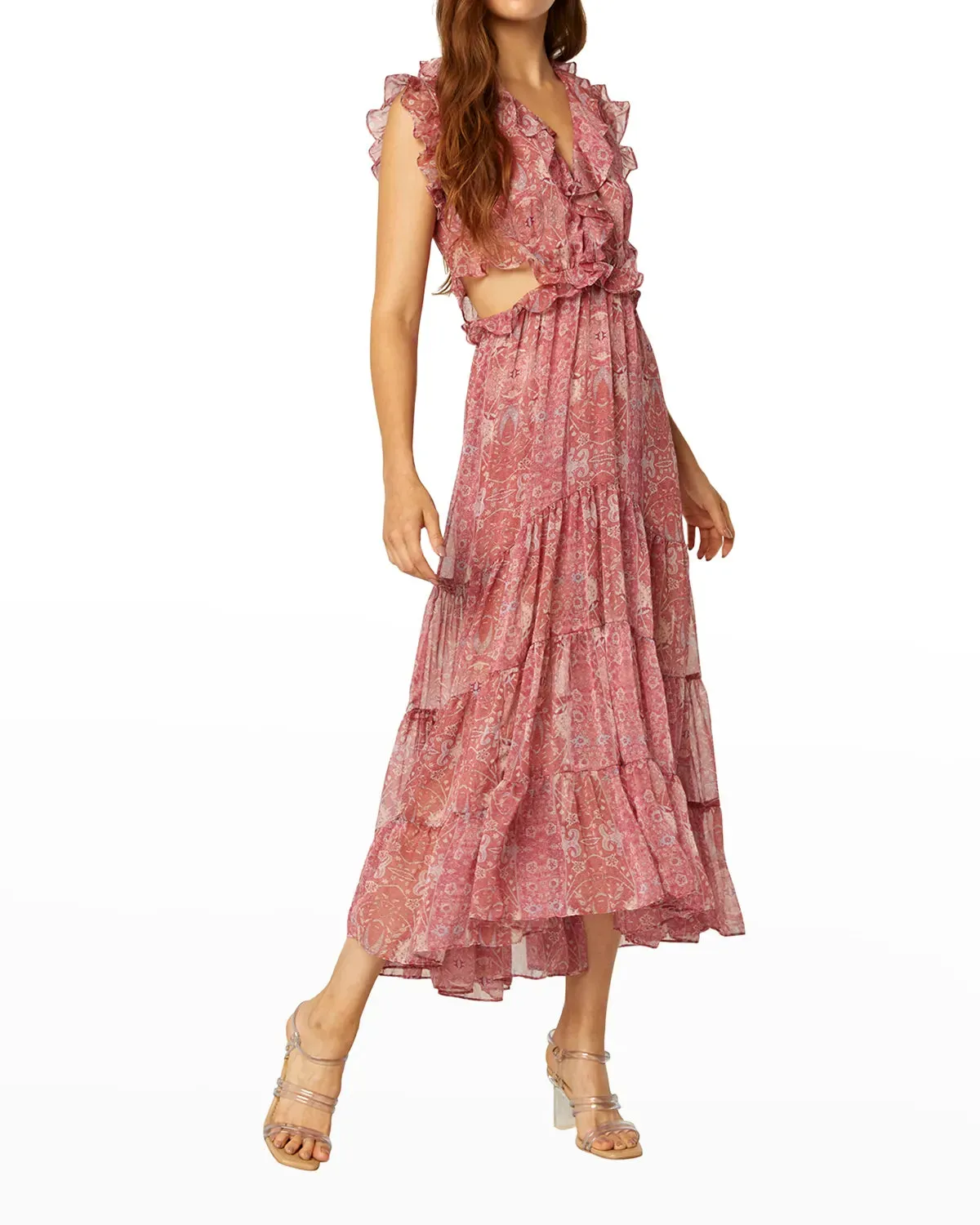 NATASHA DRESS - WASHED ROSE LILAC