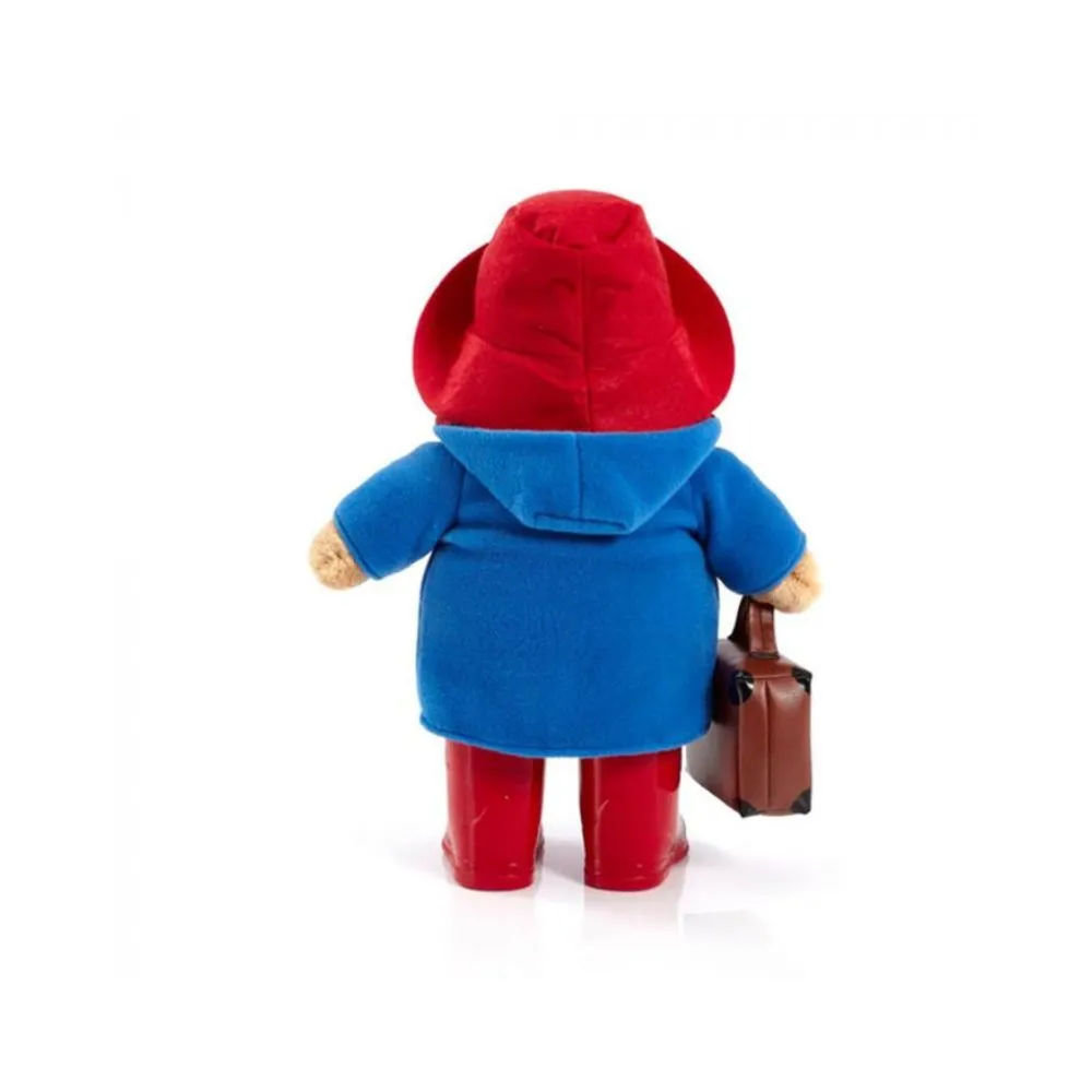 Paddington Bear with Boots Embroidered Coat & Suitcase Large