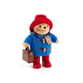 Paddington Bear with Boots Embroidered Coat & Suitcase Large