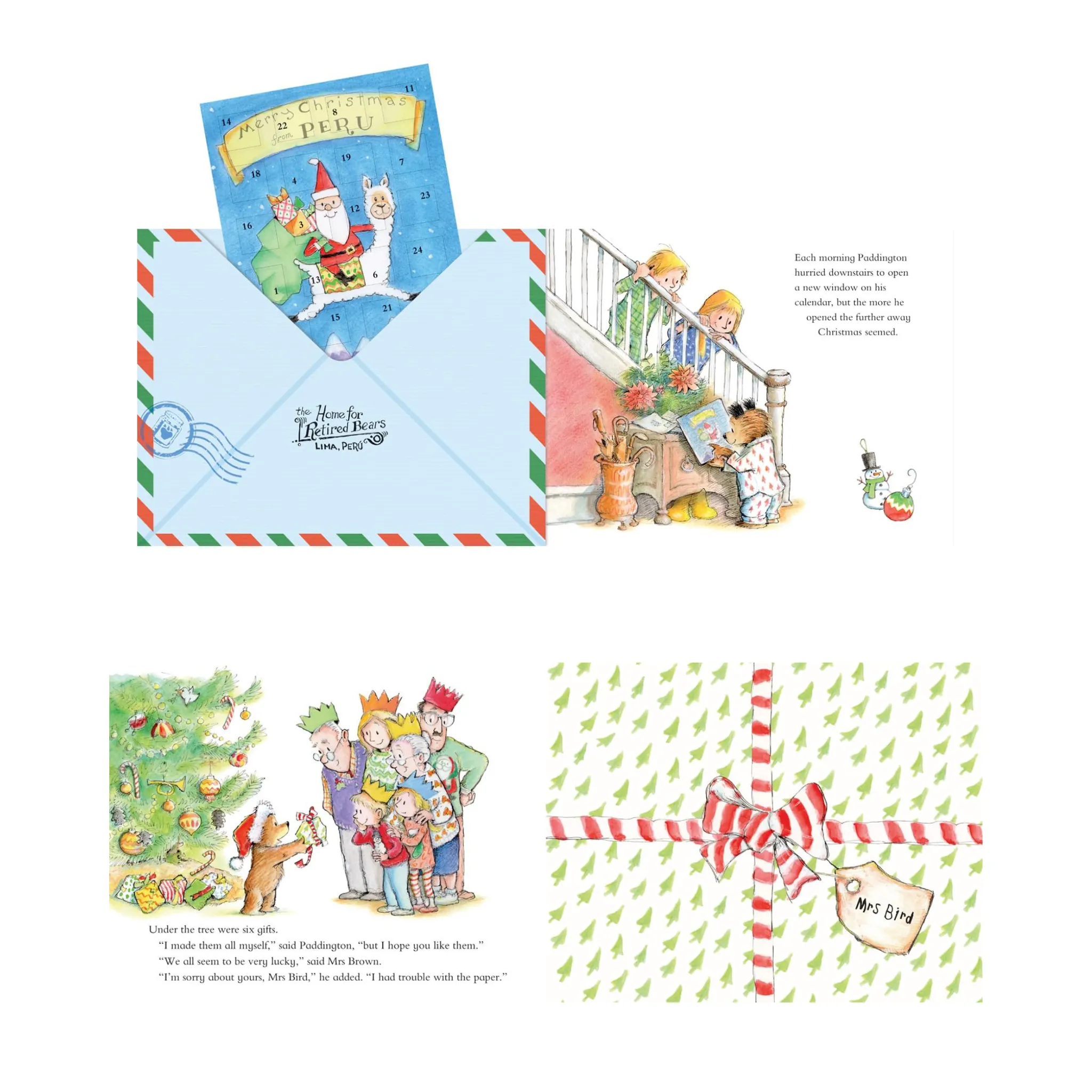 Paddington Letter to Santa Book and Toy