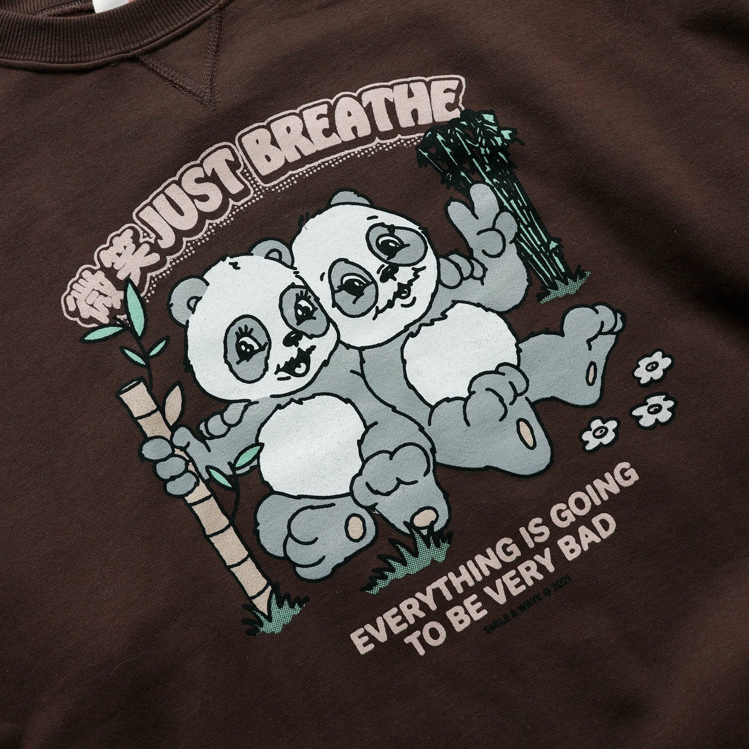 Panda World Crewneck Jumper