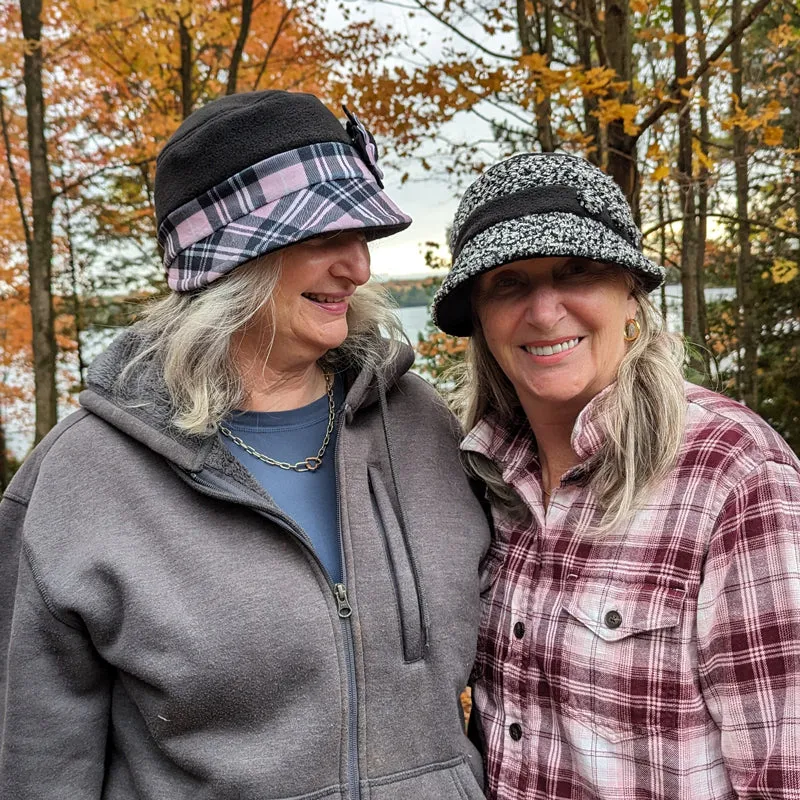 Rosie Cap and Hat, Digital Sewing Pattern in six head sizes, PDF format