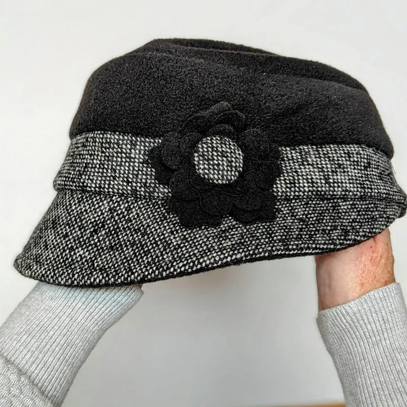 Rosie Cap and Hat, Digital Sewing Pattern in six head sizes, PDF format