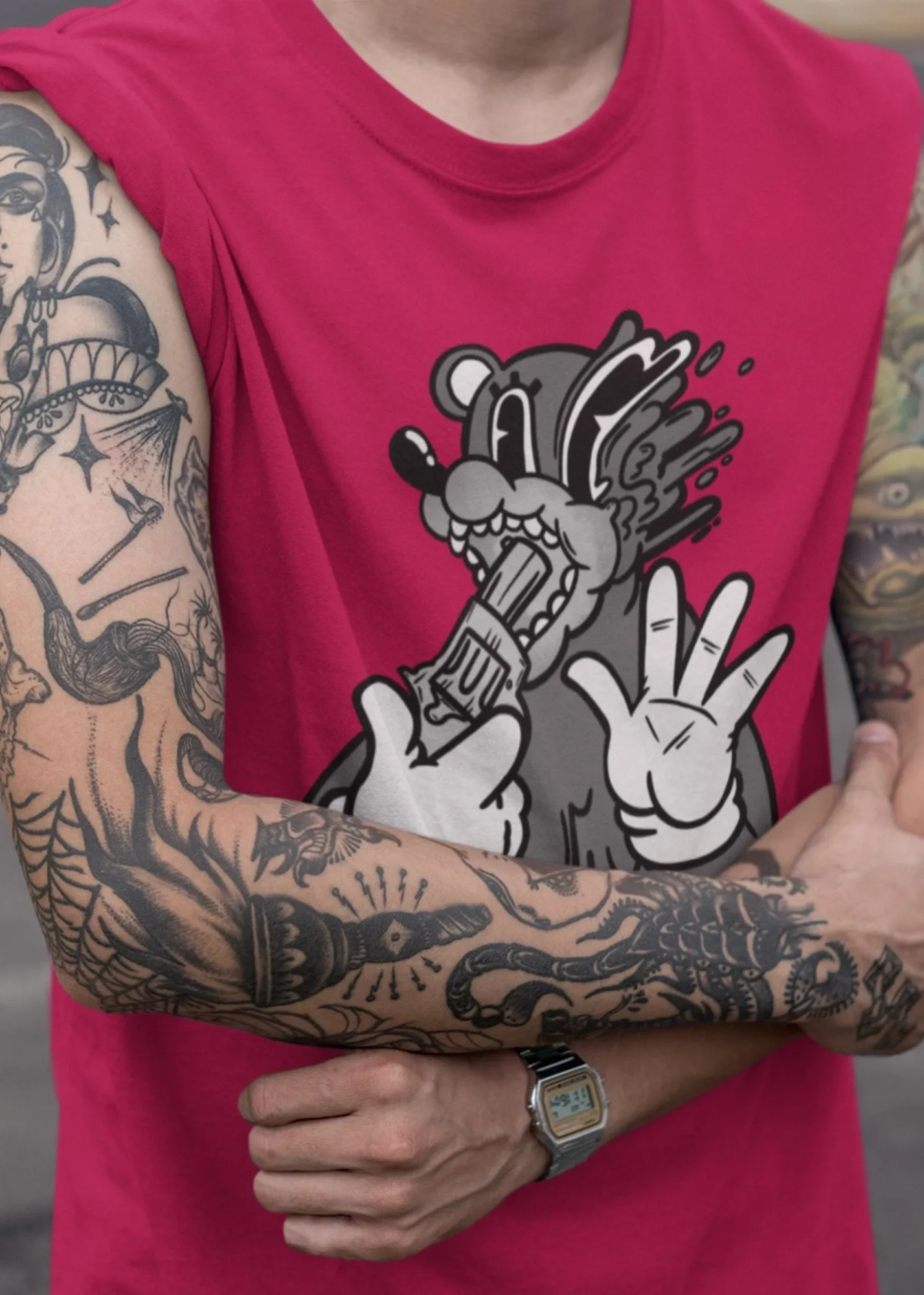 ST!NK - artist CircusAlley - Men Shirt
