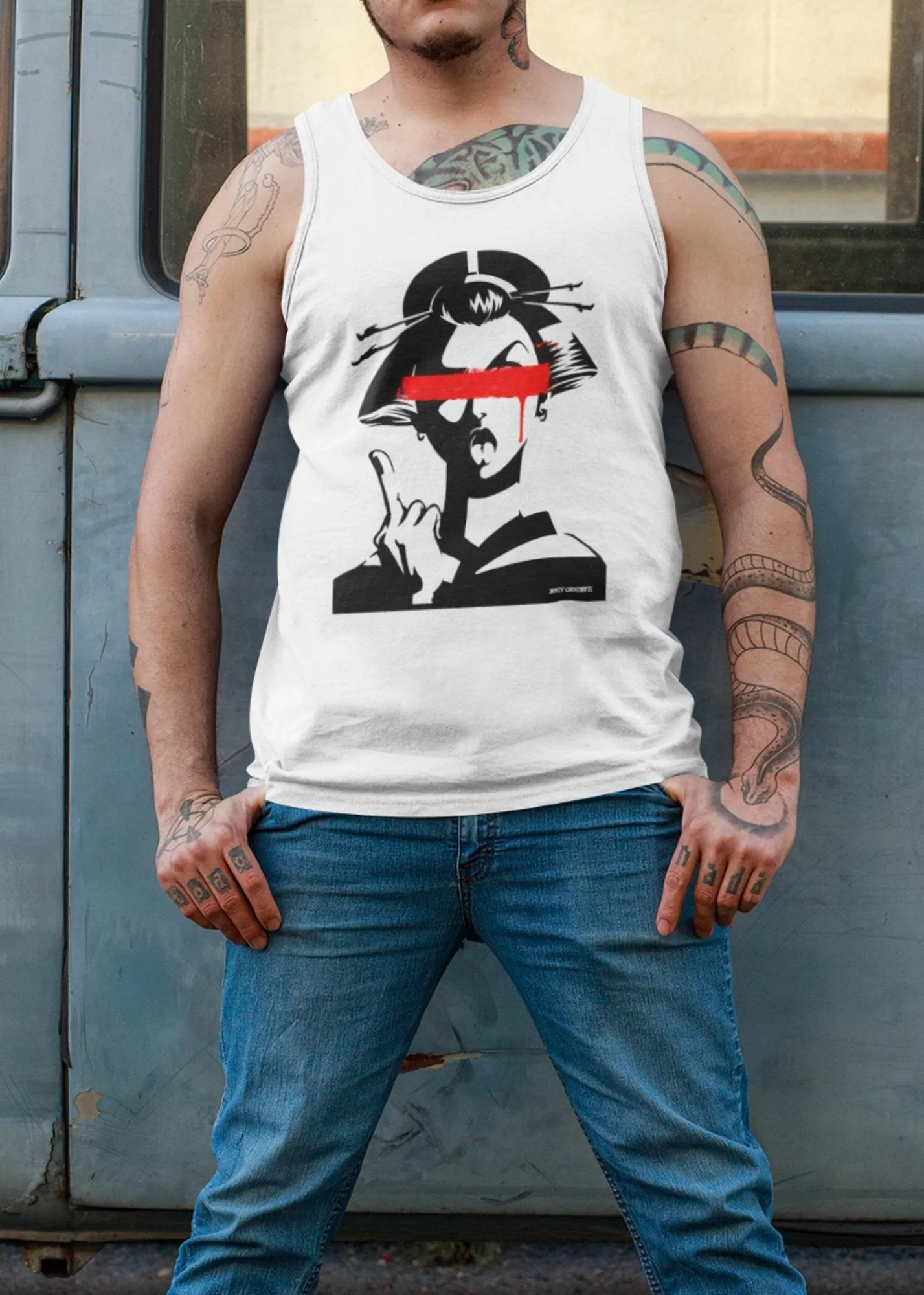 ST!NK - artist CrazyChocolate - Men Tanktop