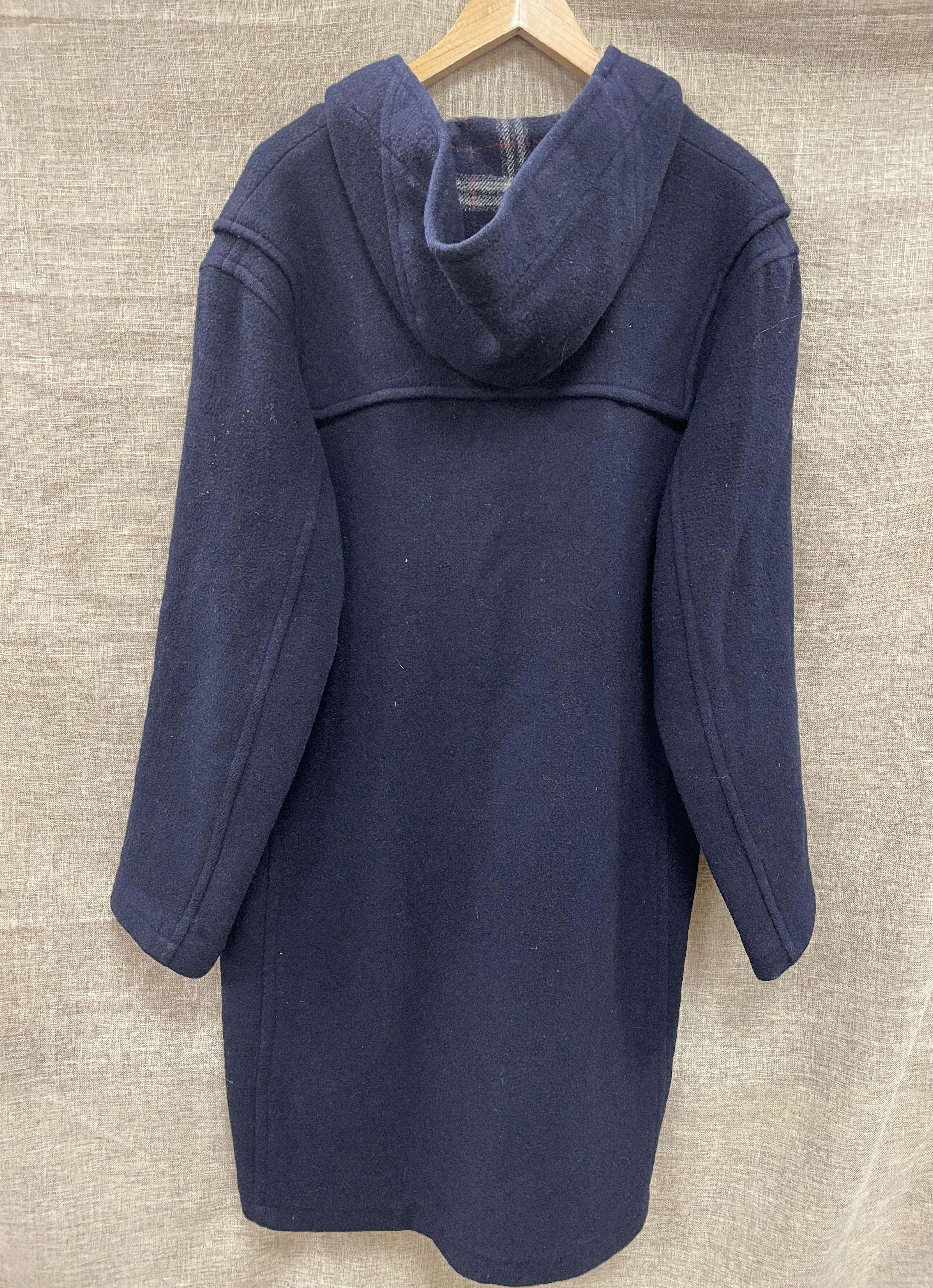 The Original Duffle Coat Navy Blue Wool Coat Size 38 Small