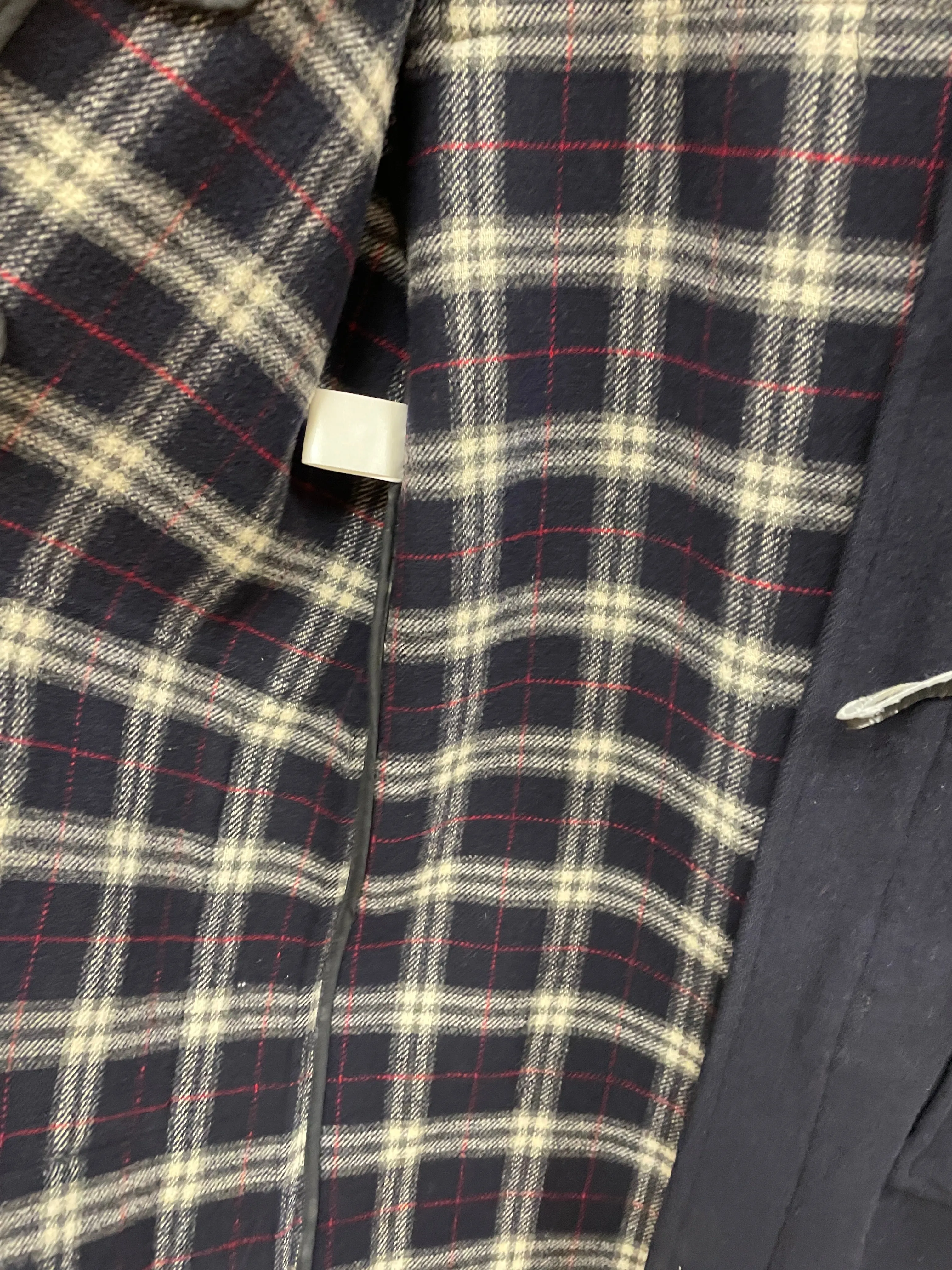 The Original Duffle Coat Navy Blue Wool Coat Size 38 Small